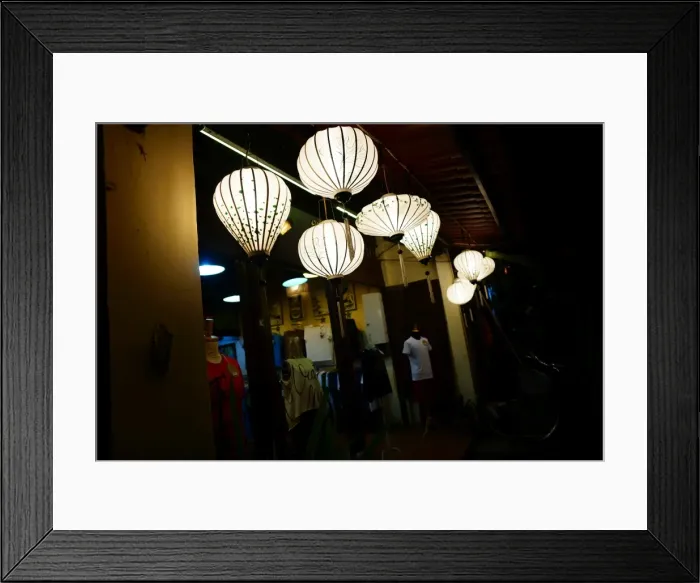 Framed Print : Hoi An lanterns Framed Print : Hoi An lanterns