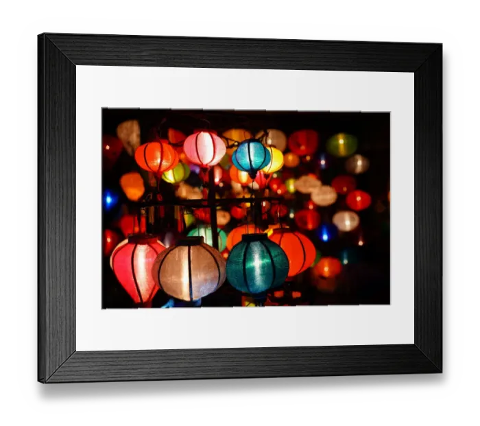 Framed Print : Hoi An lanterns Framed Print : Hoi An lanterns