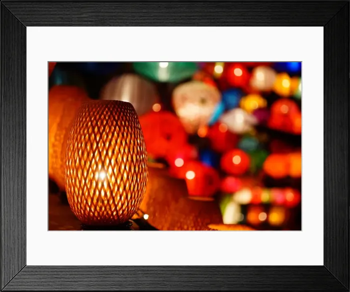 Framed Print : Hoi An lanterns Framed Print : Hoi An lanterns