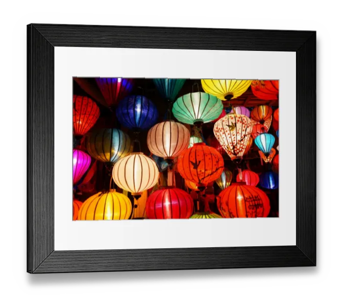 Framed Print : Hoi An lanterns Framed Print : Hoi An lanterns