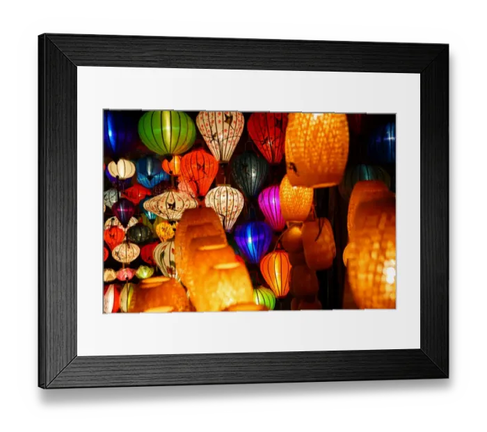 Framed Print : Hoi An lanterns Framed Print : Hoi An lanterns