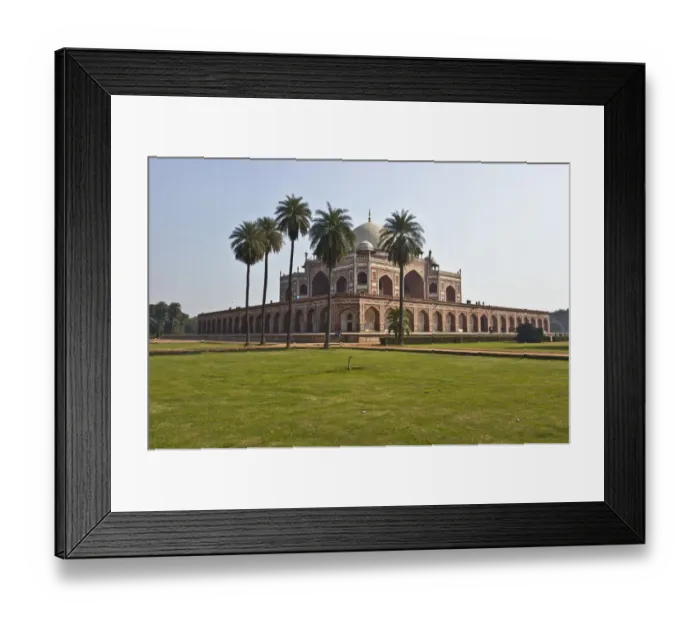 Framed Print : Complete view of Humayuns Tomb - a UNESCO World Heritage Site Framed Print : Complete view of Humayuns Tomb - a UNESCO World Heritage Site