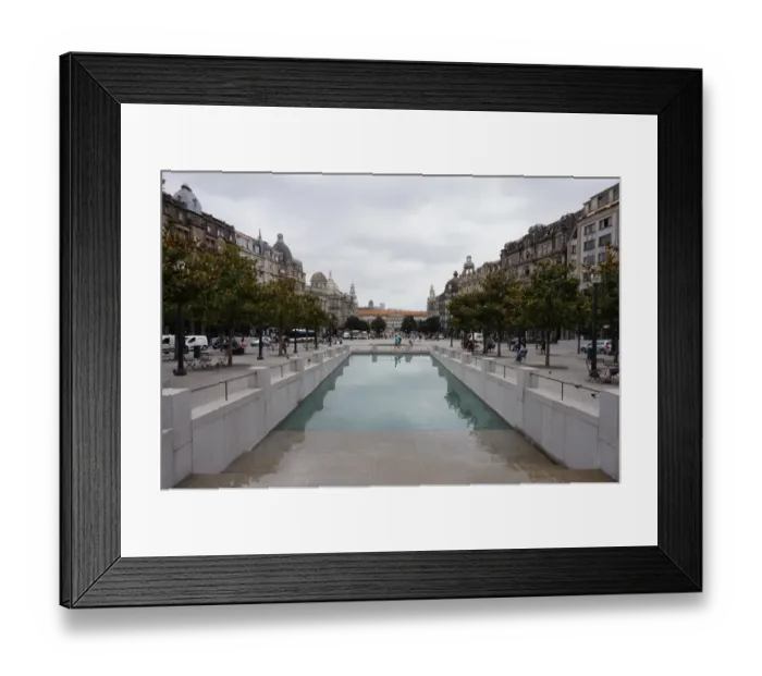 Framed Print : Water Object, City Centre of Porto, Portugal Framed Print : Water Object, City Centre of Porto, Portugal