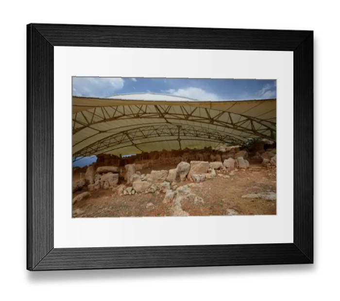 Framed Print : Mnajdra temples, Malta Framed Print : Mnajdra temples, Malta