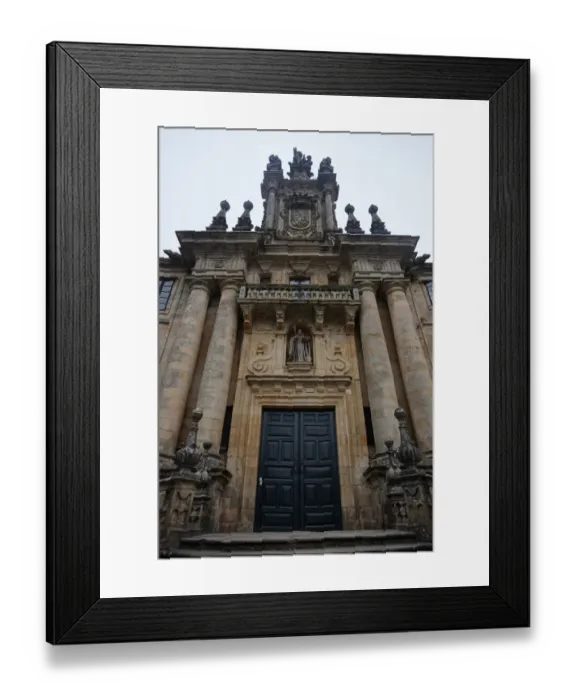 Framed Print : Mostasterio San Martino Pinario, Santiago, Spain Framed Print : Mostasterio San Martino Pinario, Santiago, Spain