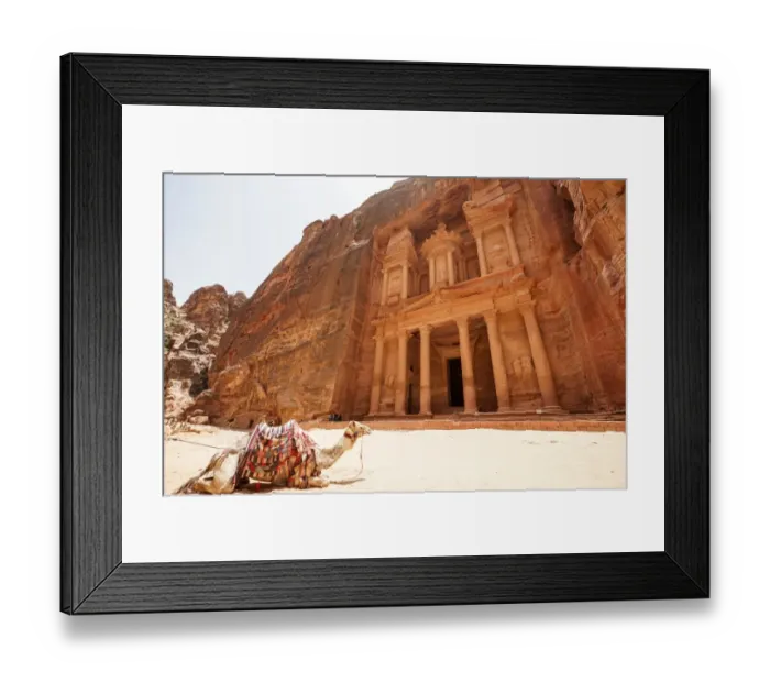 Framed Print : Petra, Jordan Framed Print : Petra, Jordan