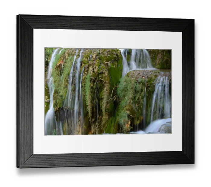 Framed Print : Waterfall in Plitvice National Park, Croatia Framed Print : Waterfall in Plitvice National Park, Croatia