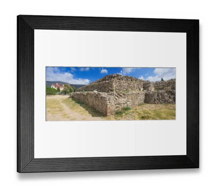 Framed Print : View of Mitla ruins, Oaxaca, Mexico Framed Print : View of Mitla ruins, Oaxaca, Mexico