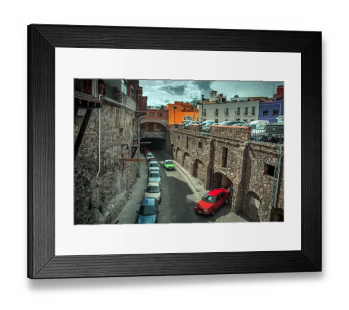 Framed Print : Guanajuato city underground