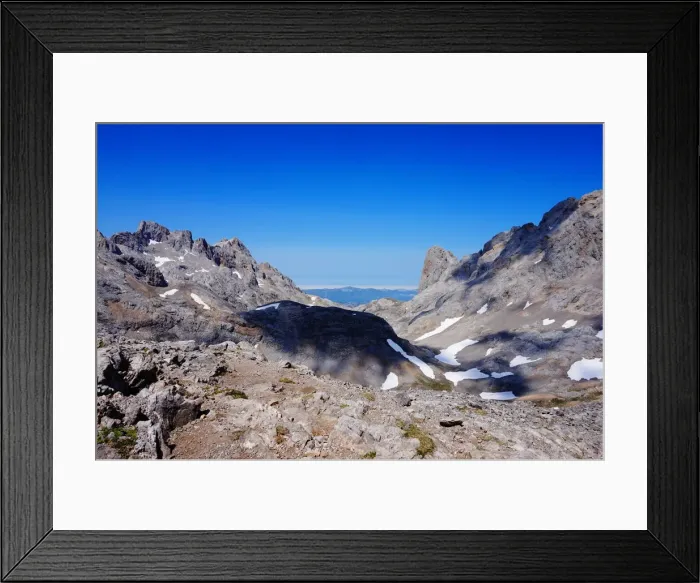 Framed Print : At the top of Picos de Europa, Spain Framed Print : At the top of Picos de Europa, Spain