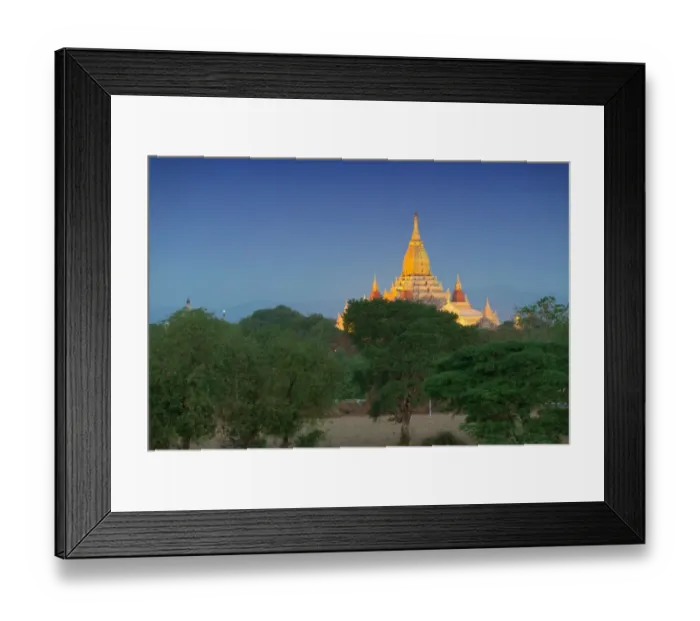 Framed Print : The Ananda Temple Framed Print : The Ananda Temple