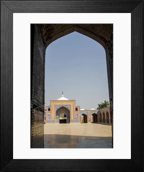 Framed Print : Shaha Jahan mosque Framed Print : Shaha Jahan mosque