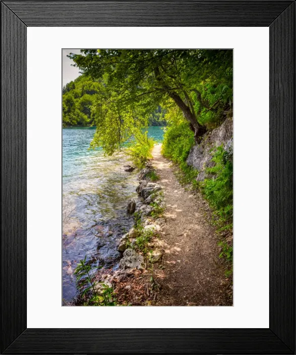Framed Print : Plitvice Lakes Framed Print : Plitvice Lakes