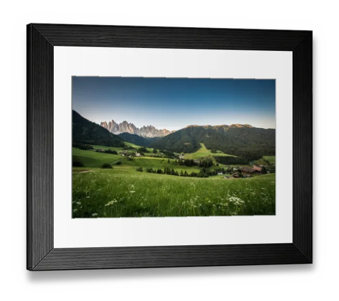 Framed Print : Val Di Funes (Vilnoss) Framed Print : Val Di Funes (Vilnoss)