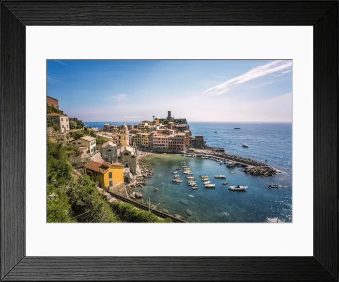 Framed Print : Vernazza, Cinque Terre Framed Print : Vernazza, Cinque Terre