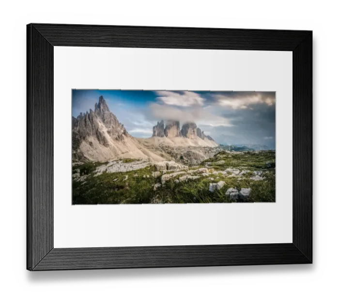 Framed Print : Tre Cime di Lavarello (Drei Zinnen) Framed Print : Tre Cime di Lavarello (Drei Zinnen)