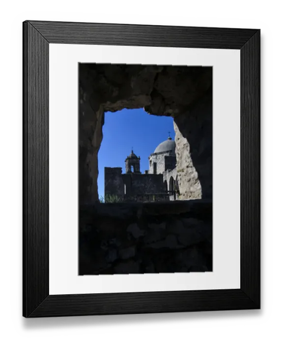 Framed Print : San Jose Mission Church: A World Heritage Site Framed Print : San Jose Mission Church: A World Heritage Site