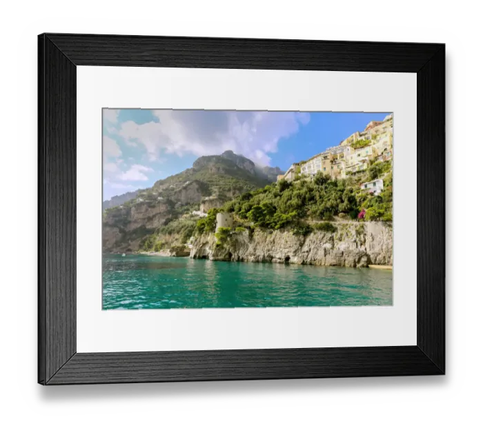 Framed Print : Beauty of Positano, Amalfi Coast, Italy Framed Print : Beauty of Positano, Amalfi Coast, Italy