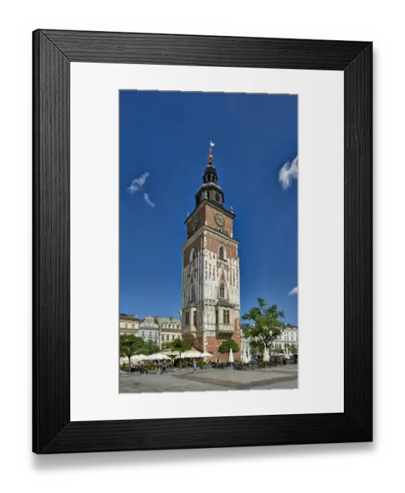 Framed Print : Town Hall Tower on Rynek of Krakow Framed Print : Town Hall Tower on Rynek of Krakow