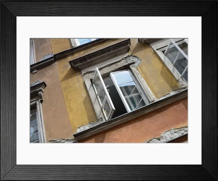 Framed Print : Open window Framed Print : Open window