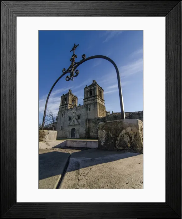 Framed Print : Mission Concepcion: A World Heritage Site Framed Print : Mission Concepcion: A World Heritage Site
