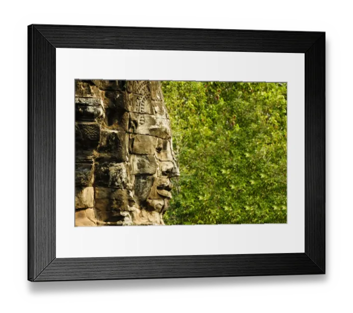 Framed Print : Bayon Temple Framed Print : Bayon Temple