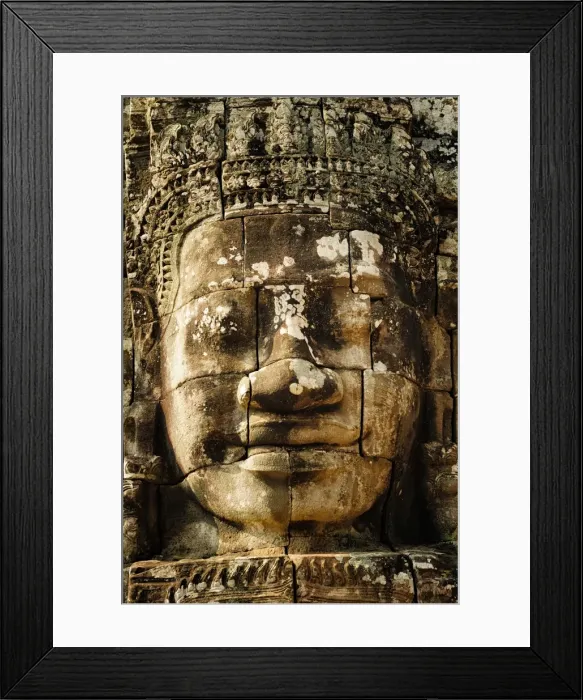 Framed Print : Bayon Temple Framed Print : Bayon Temple