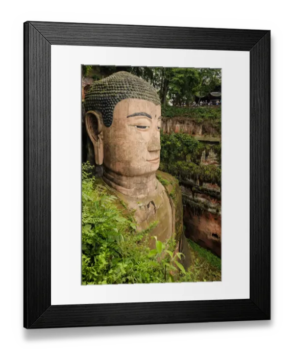 Framed Print : Leshan Grand Buddha Framed Print : Leshan Grand Buddha