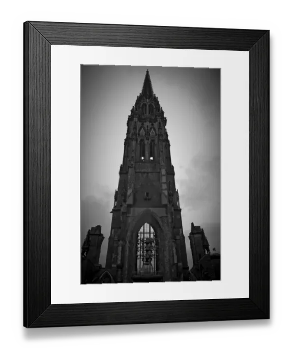 Framed Print : The Gothic Revival Church of St. Nicholas Framed Print : The Gothic Revival Church of St. Nicholas