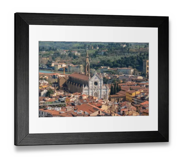 Framed Print : Basilica Santa Croce, Florence, Italy Framed Print : Basilica Santa Croce, Florence, Italy