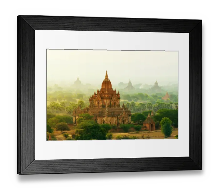 Framed Print : The Ancient City of Bagan, Myanmar Framed Print : The Ancient City of Bagan, Myanmar