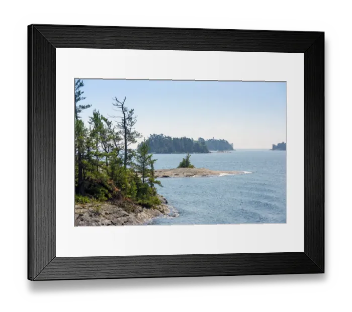 Framed Print : Many Islands of Georgian Bay Framed Print : Many Islands of Georgian Bay