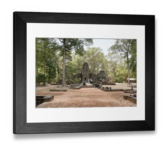 Framed Print : Chau Say Tevoda temple, Angkor, Cambogia