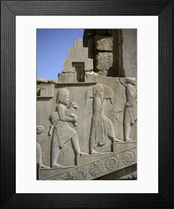 Framed Print : Apadana palace, Persepolis, Iran Framed Print : Apadana palace, Persepolis, Iran