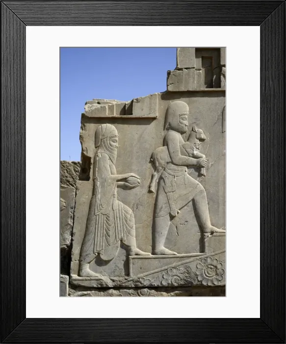Framed Print : Apadana palace, Persepolis, Iran Framed Print : Apadana palace, Persepolis, Iran