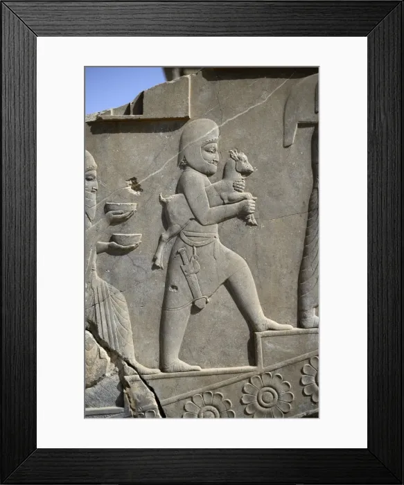Framed Print : Apadana palace, Persepolis, Iran Framed Print : Apadana palace, Persepolis, Iran