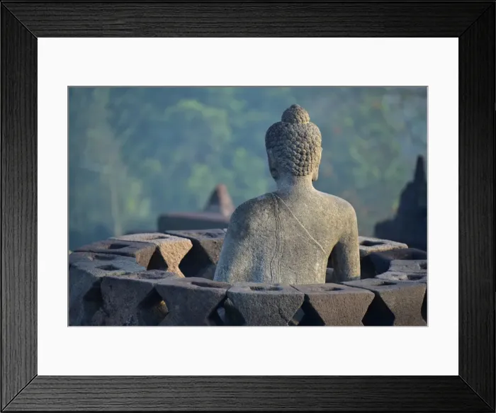 Framed Print : Borobudur. The Borobudur is a 9th-century Buddhist Temple in Magelang in Central Java Framed Print : Borobudur. The Borobudur is a 9th-century Buddhist Temple in Magelang in Central Java