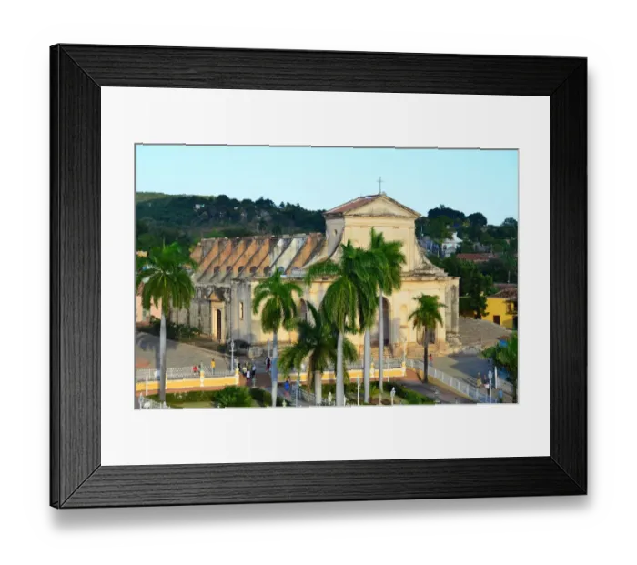 Framed Print : View on Trinidad Framed Print : View on Trinidad