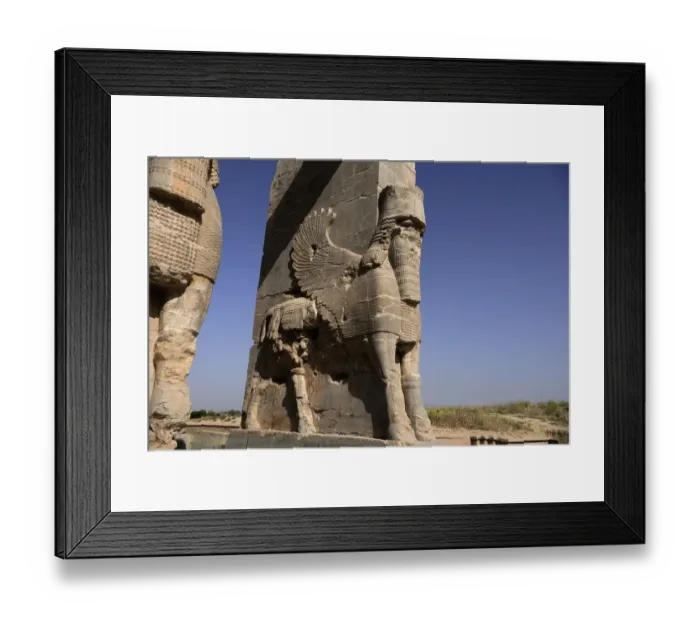 Framed Print : Persepolis, Gate of Xerxes or All Nations gate Framed Print : Persepolis, Gate of Xerxes or All Nations gate