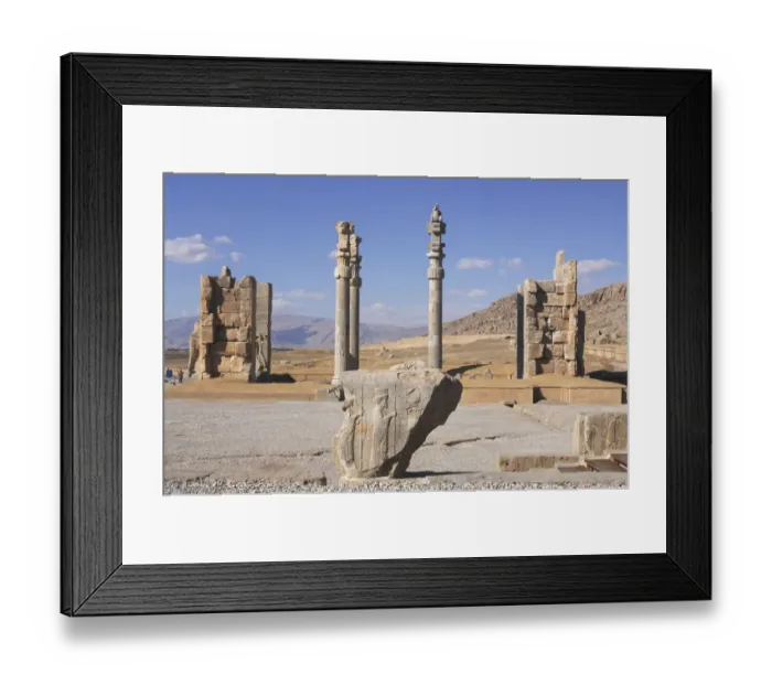 Framed Print : Persepolis, Fars Province, Iran Framed Print : Persepolis, Fars Province, Iran