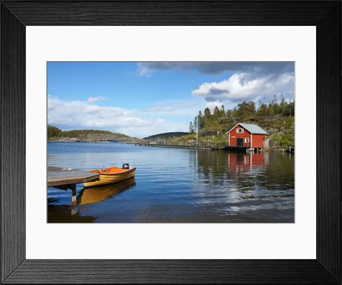 Framed Print : Hoga Kusten - Bonhamn Framed Print : Hoga Kusten - Bonhamn