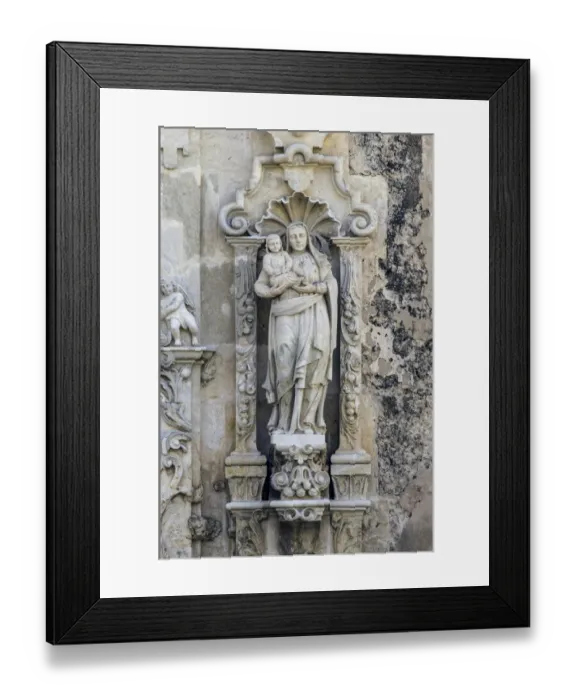 Framed Print : Mission San Jose: An UNESCO Site