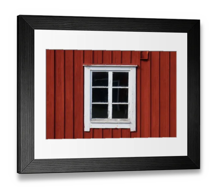 Framed Print : Fishermens cabin - detail Framed Print : Fishermens cabin - detail
