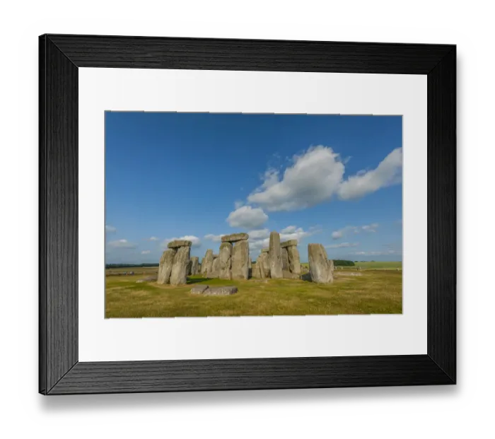 Framed Print : Archaeological ruins of Stonehenge