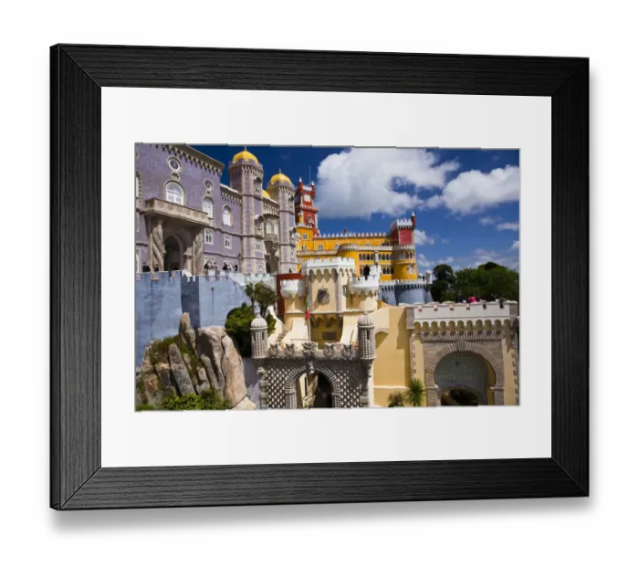 Framed Print : Pena Palace near Lisbon