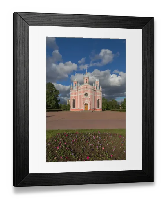 Framed Print : Chesme Church at St. Petersburg, Russia