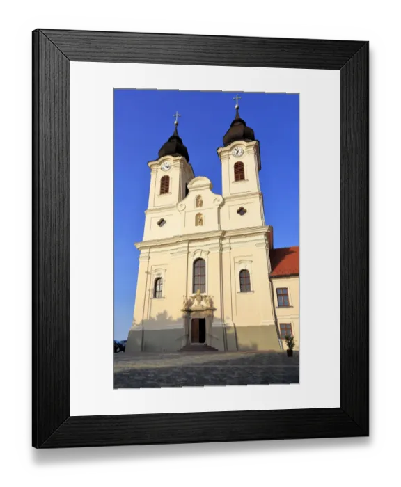 Framed Print : The Abbey at Tihany Framed Print : The Abbey at Tihany