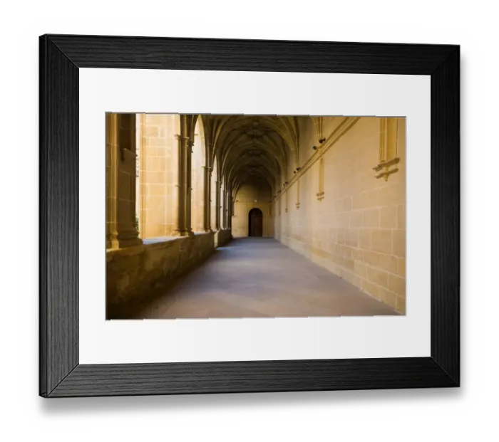 Framed Print : Old cloister of Yuso Framed Print : Old cloister of Yuso