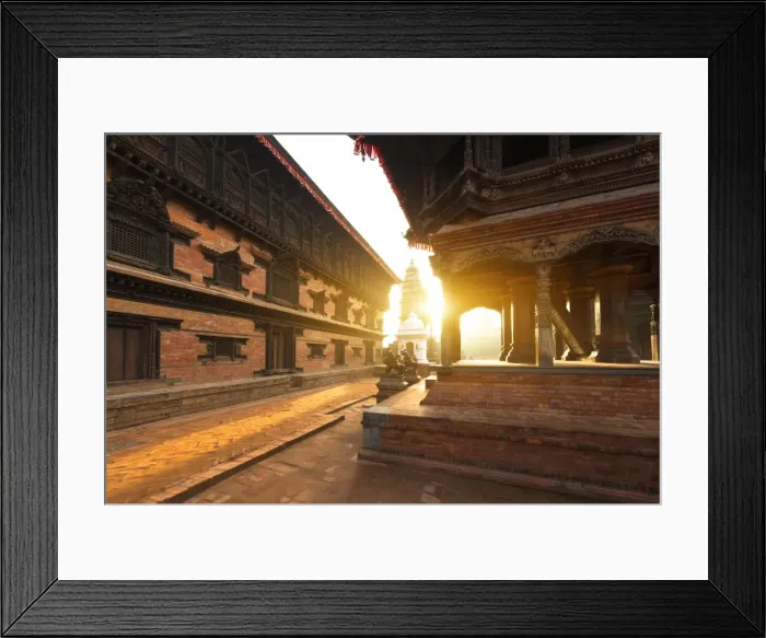 Framed Print : Bhaktapur Durbar Square, Nepal Framed Print : Bhaktapur Durbar Square, Nepal