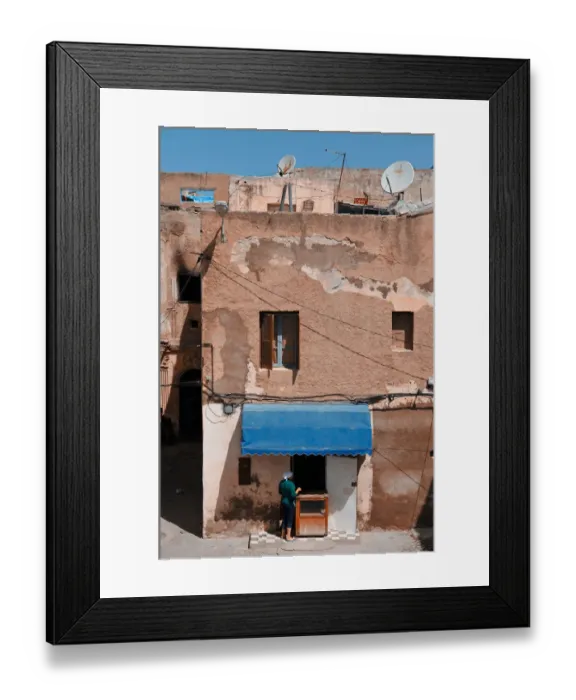 Framed Print : Portuguese City, El Jadida old town